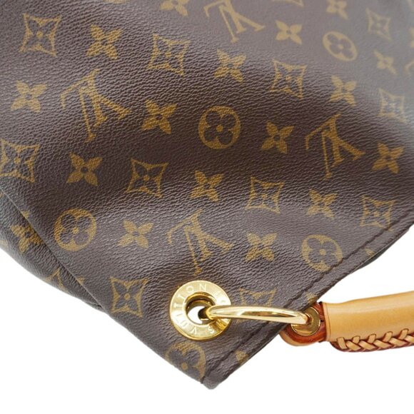Louis Vuitton  Artsy MM Monogram Canvas Hobo Bag Brown - Picture 6 of 13
